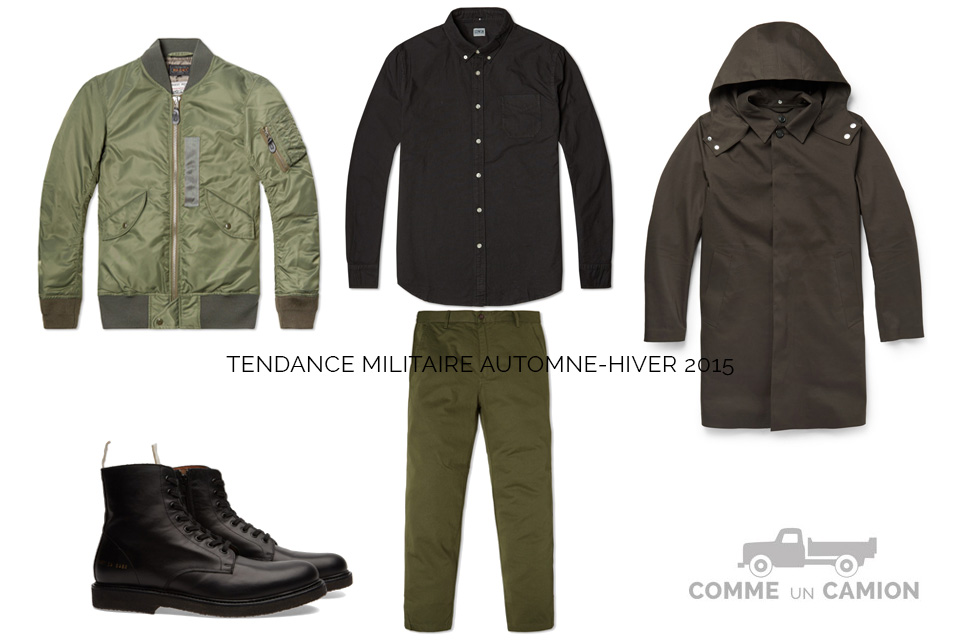 tendance militaire automne-hiver 2015