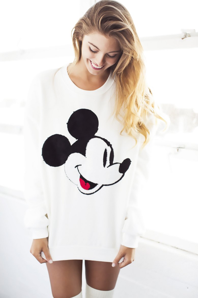 carmella rose mickey sweater