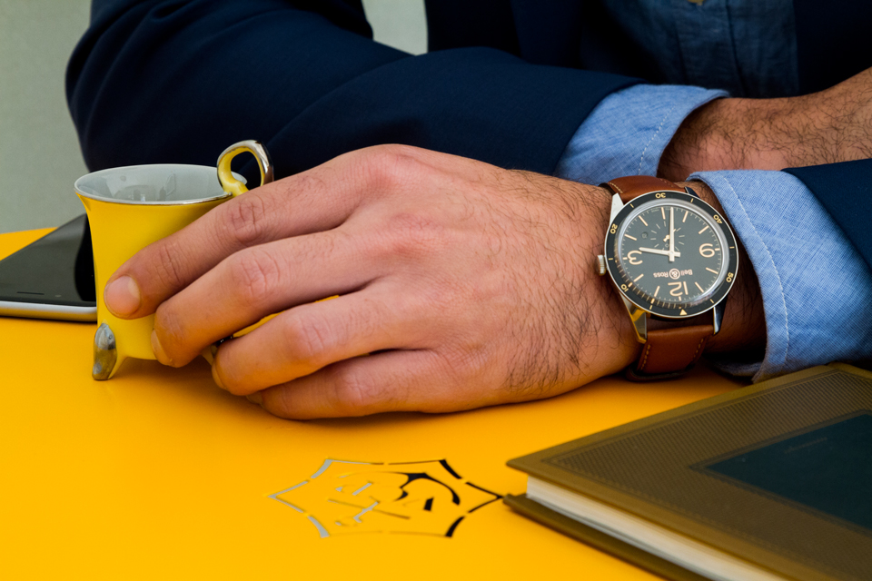 Montre bell discount and ross homme