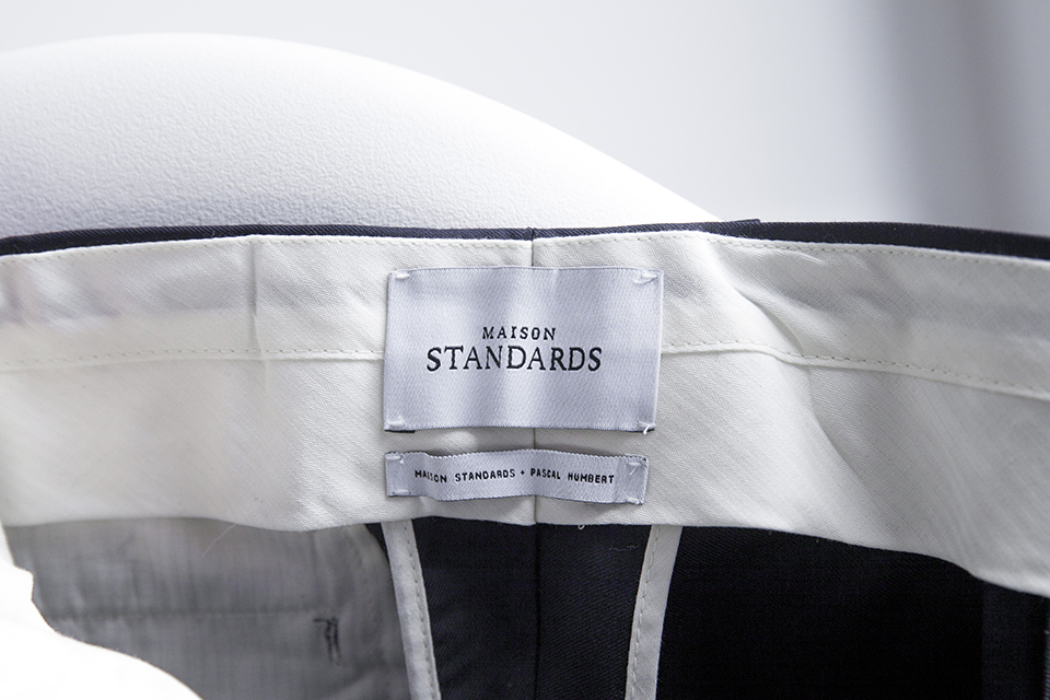 Costume Maison Standards Pantalon etiquette