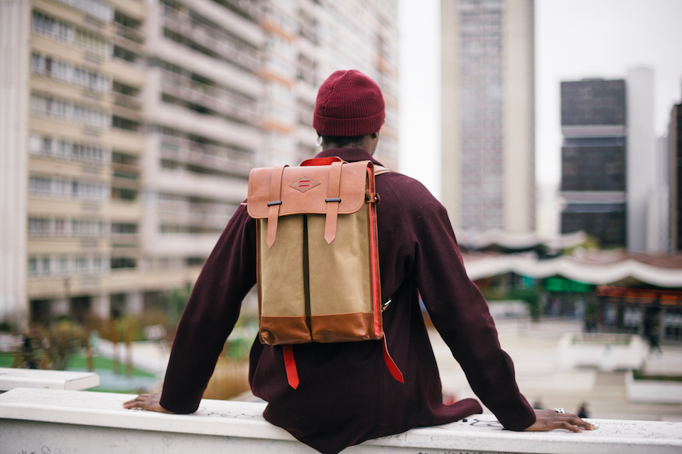 look homme cartable cuir