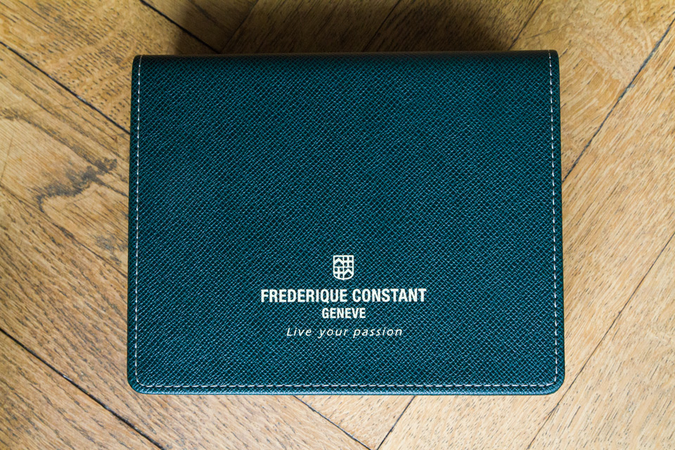 ecrin frederique constant cuir