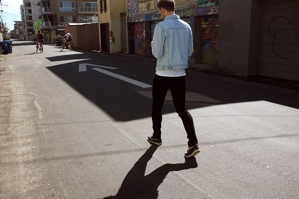 Venice_Los Angeles Vest Saturday surf Jeans Nudie