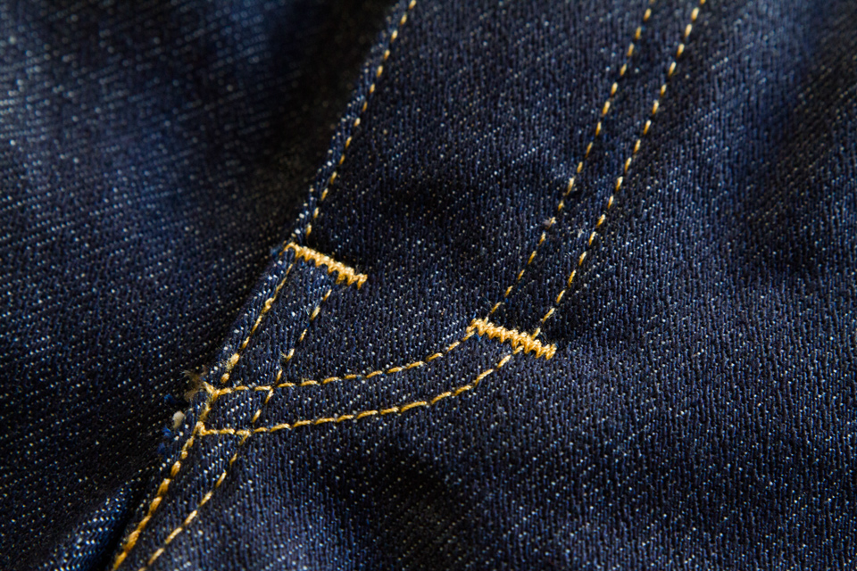 coutures or jeans selvedge