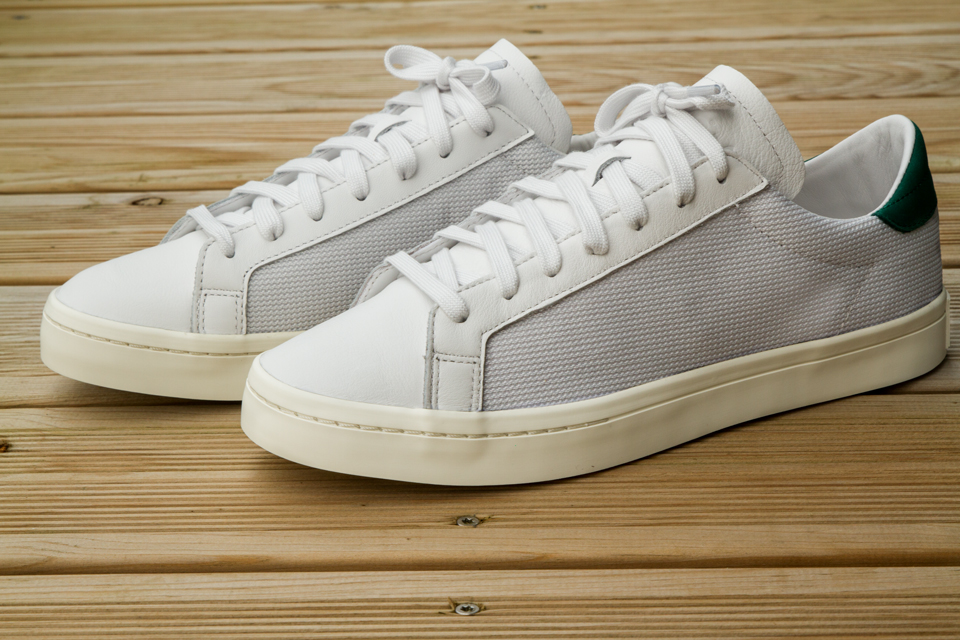 adidas originals court vantage baskets en cuir perforé