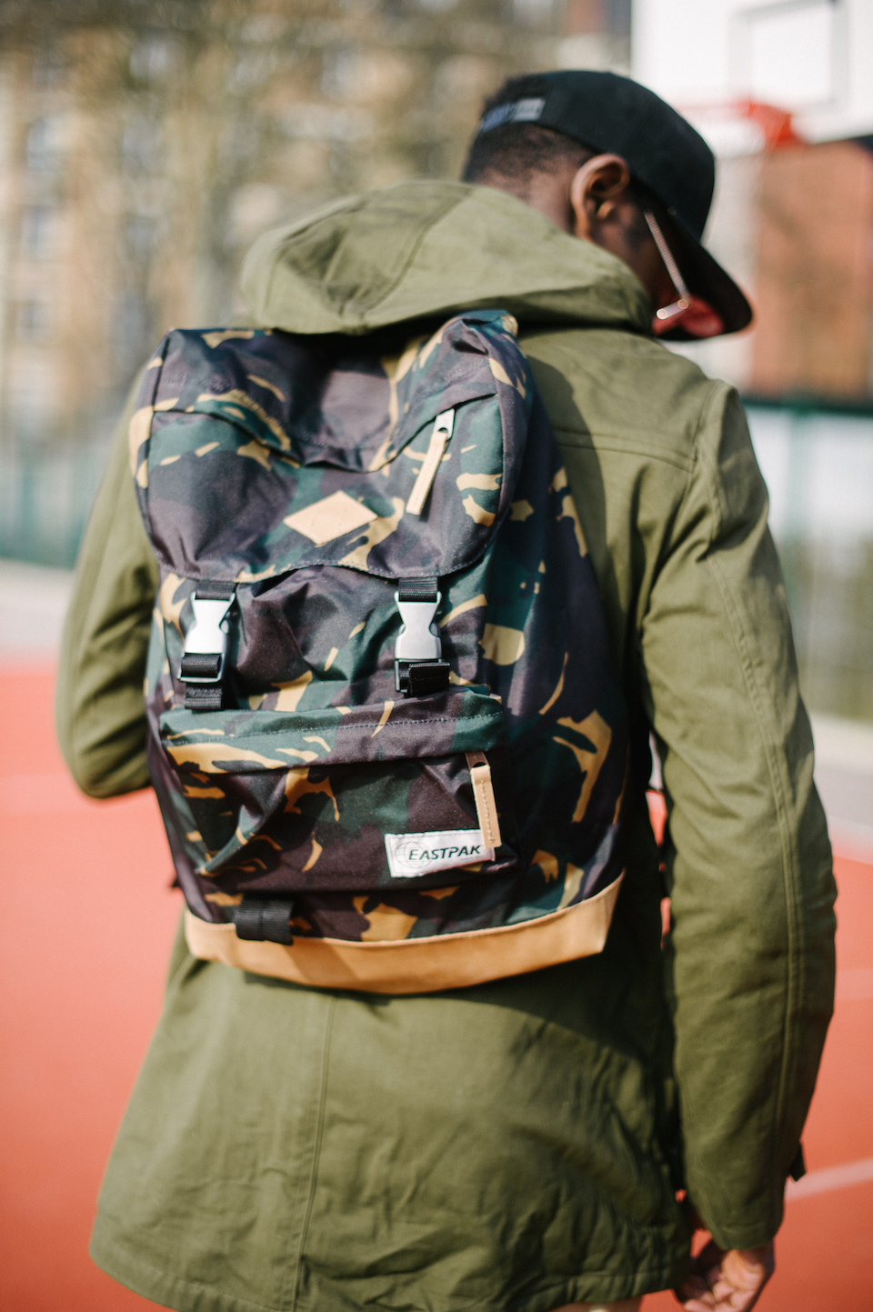 look sac eastpak camouflage