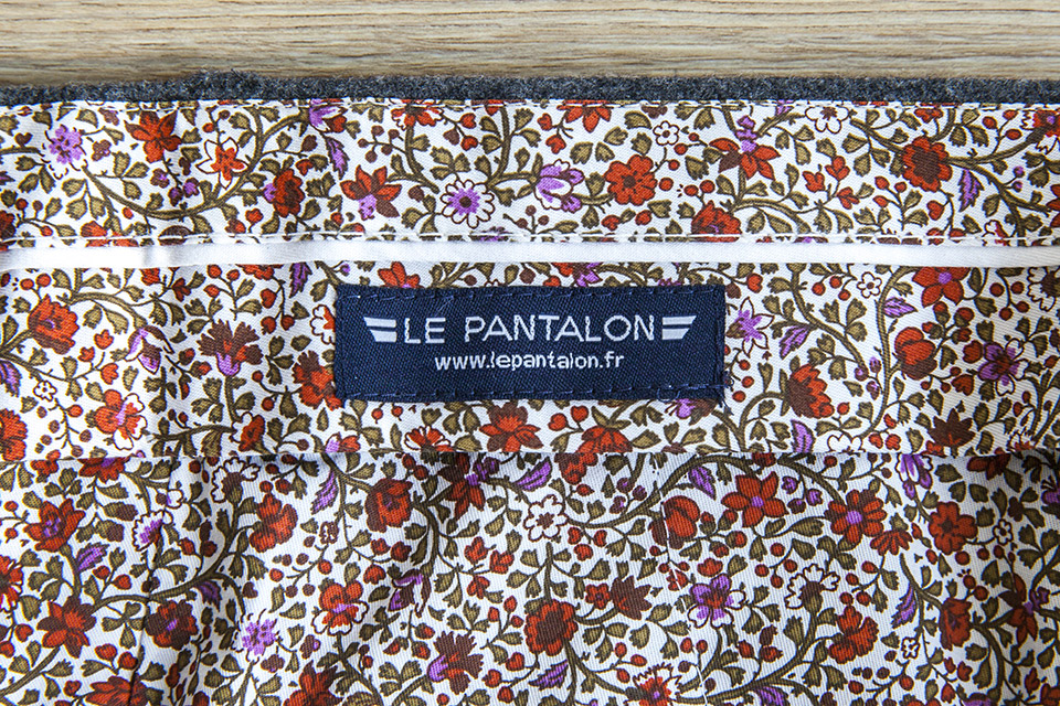 Pantalon Flanelle Etiquette