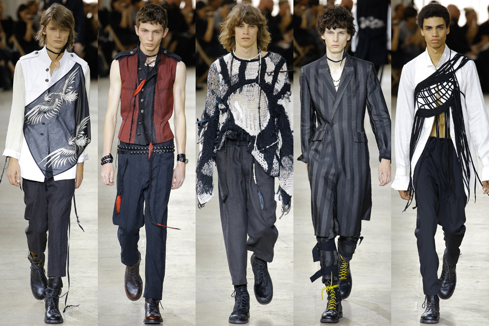 ann demeulemeester fashion week paris homme