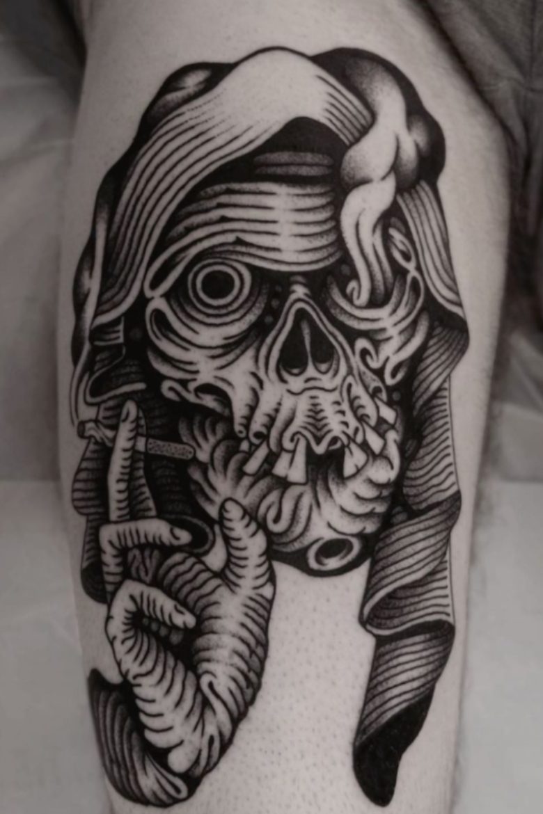 Biribi Tattoo Skull