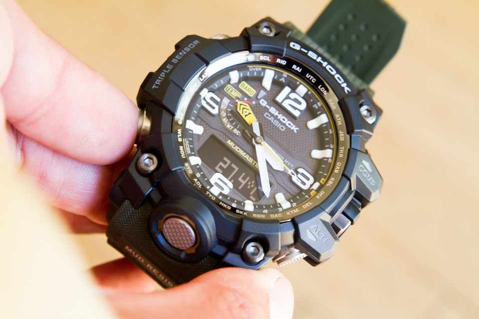 Casio G-shock Mudmaster Temperature