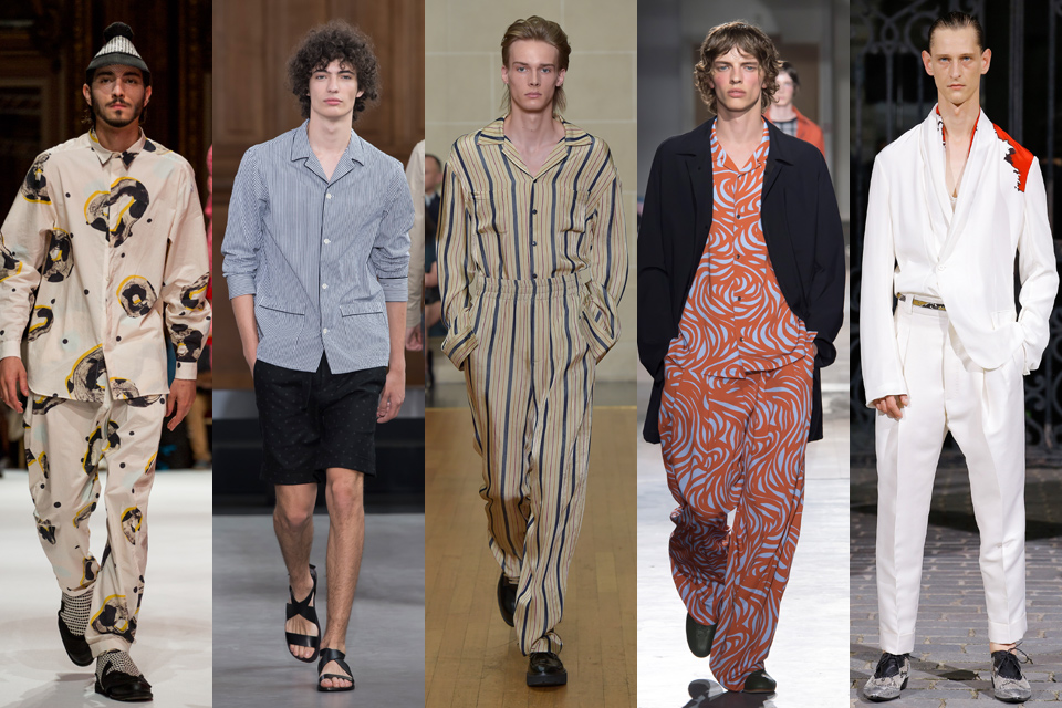 pyjama paris fashion week homme