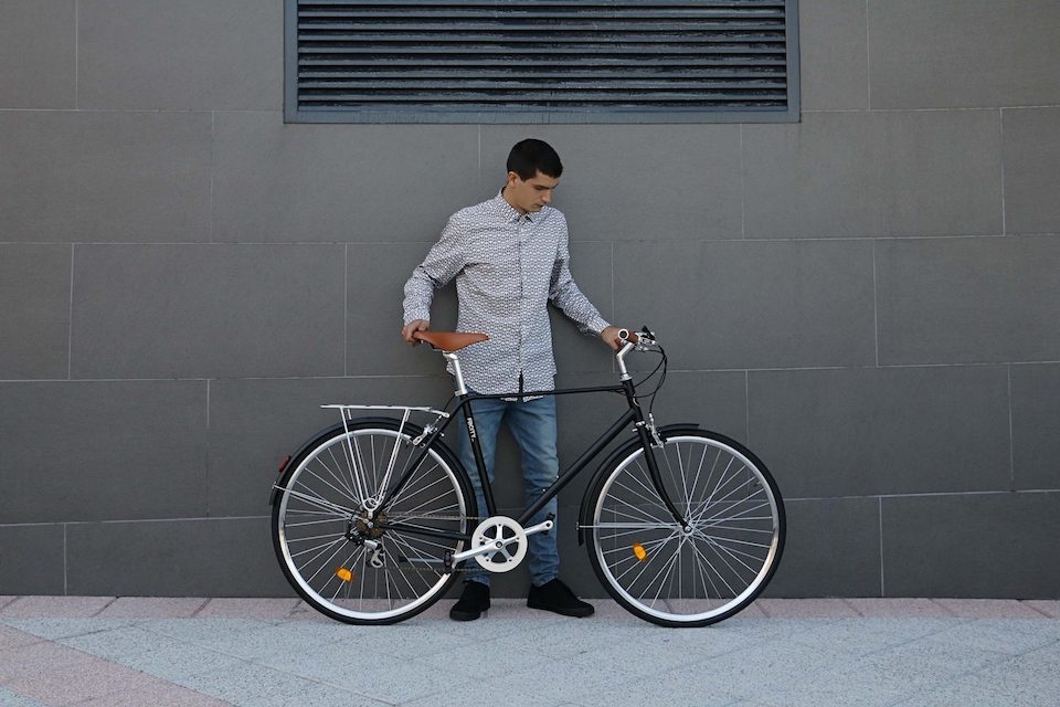 fabric city bike