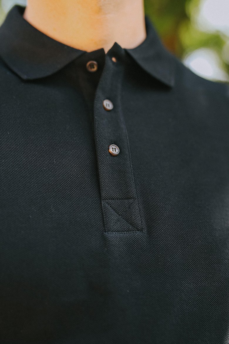 Polo frenchaholic col boutons