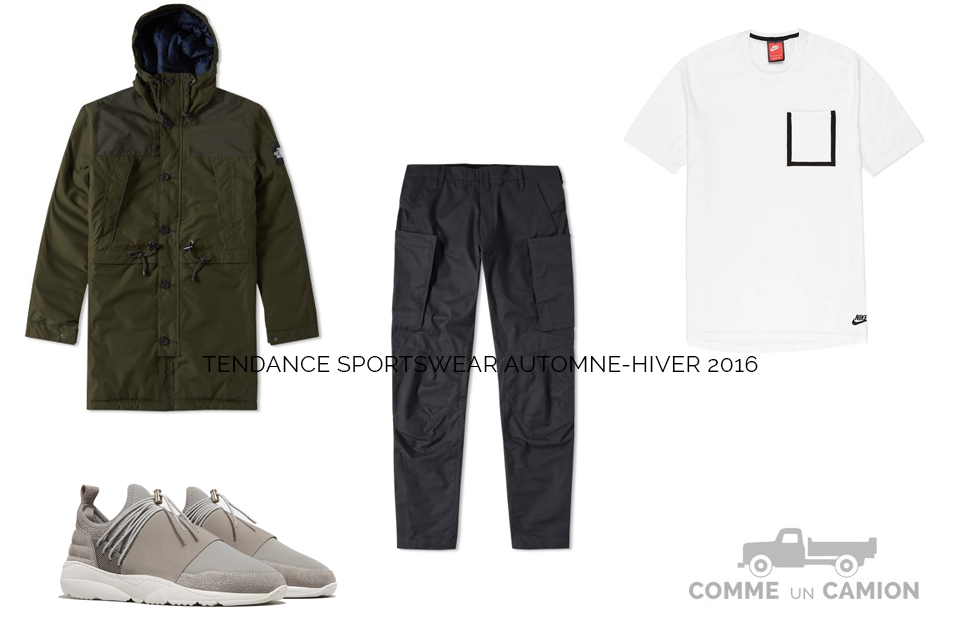 tendance sportswear look ah16