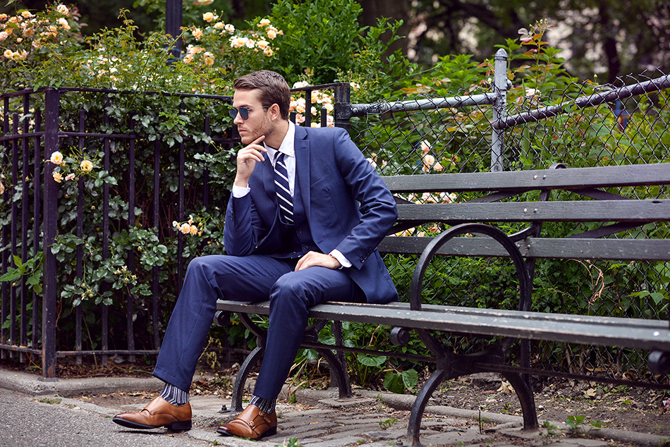 Blue Suit