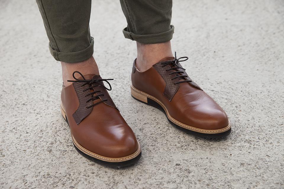 chaussures subtle shoes chino kaki