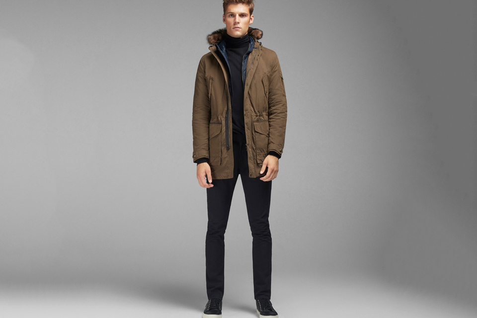 parka homme elegant