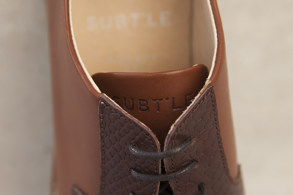 subtle shoes chaussures logo languette