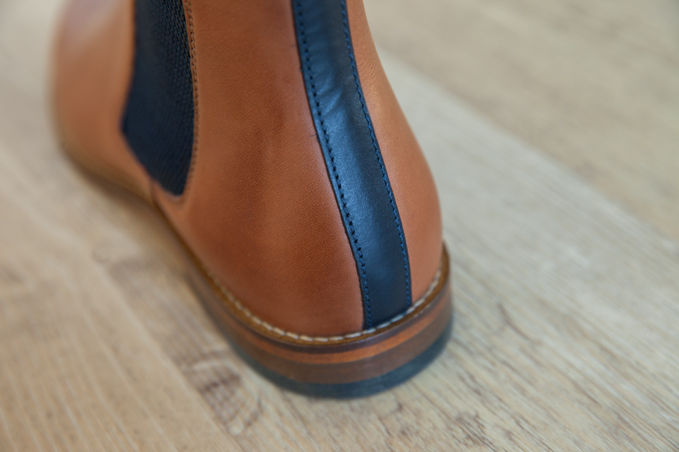 chelsea boots pied de biche