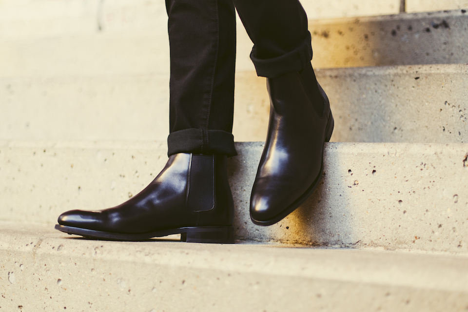 chelsea boot noir loding