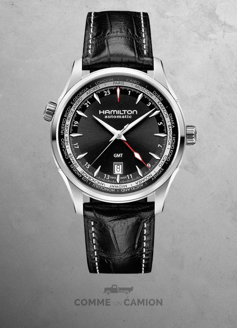 hamilton jazzmaster GMT