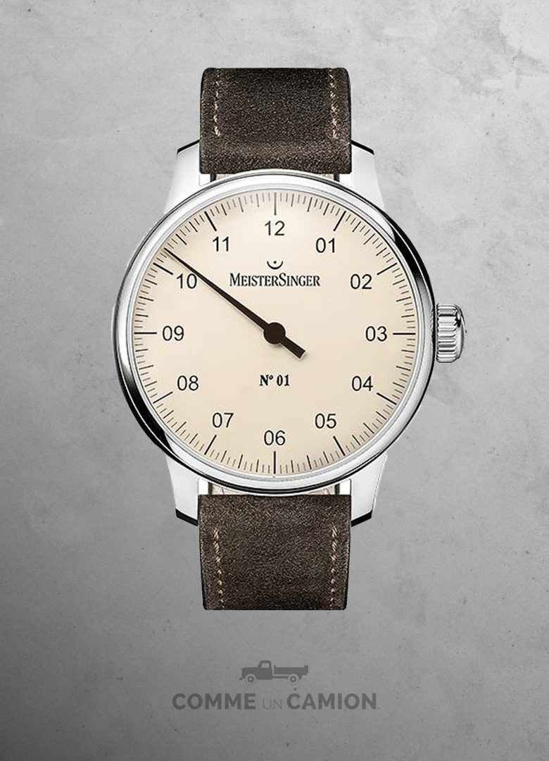 montre meistersinger aiguille