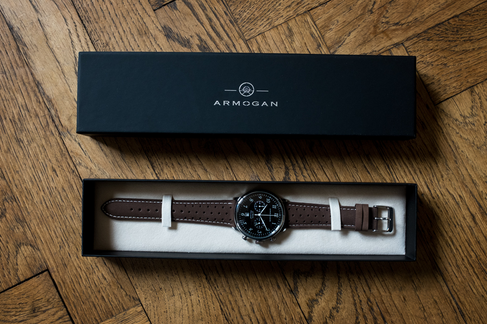 montre armogan le mans boite