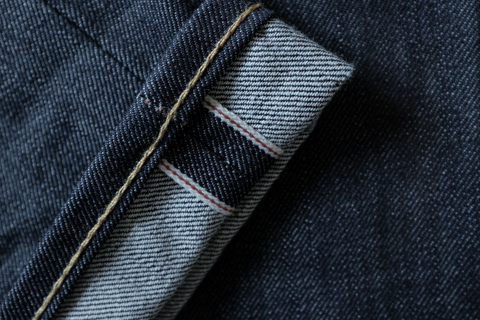 red selvedge raw denim