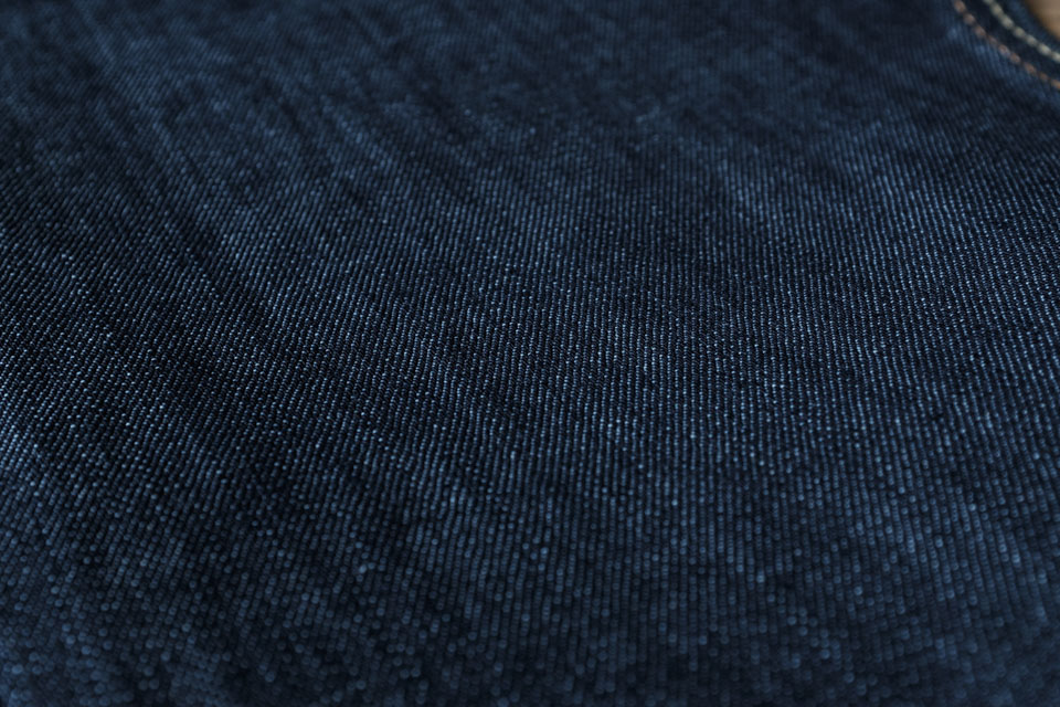 tissu twill denim made in france