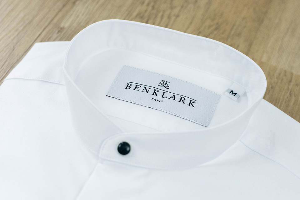 Benklark Chemise Blanche Etiquette