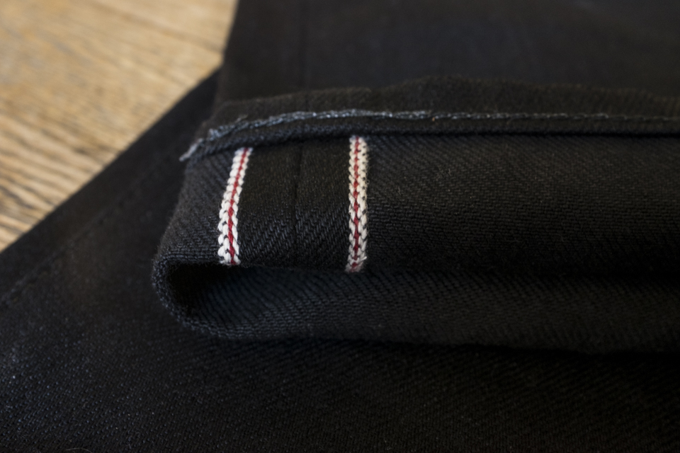 double black selvedge jeans