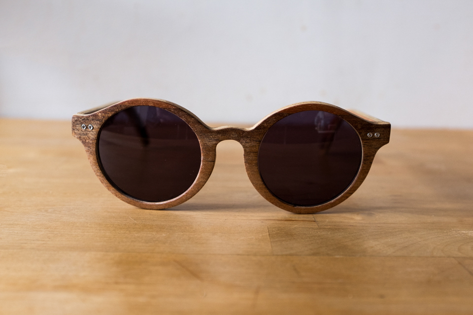 lunettes soleil bois wood light