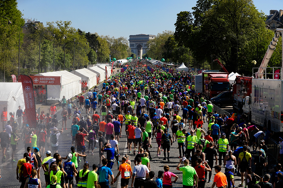 Marathon de Paris Fin