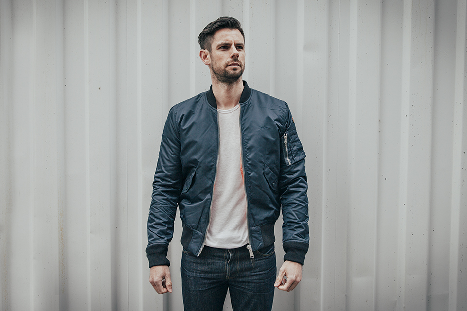 Bombers leger homme Clearance