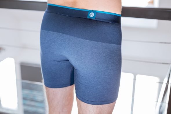 Stance Boxer Bleu Porte Fesses