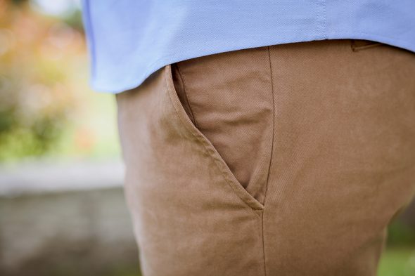 chino acolyte cognac porte poches