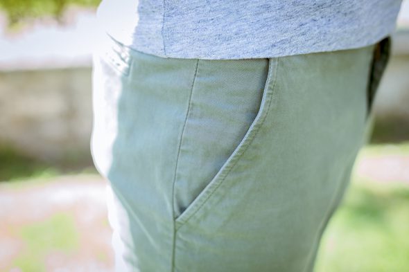 chino acolyte olive porte poche