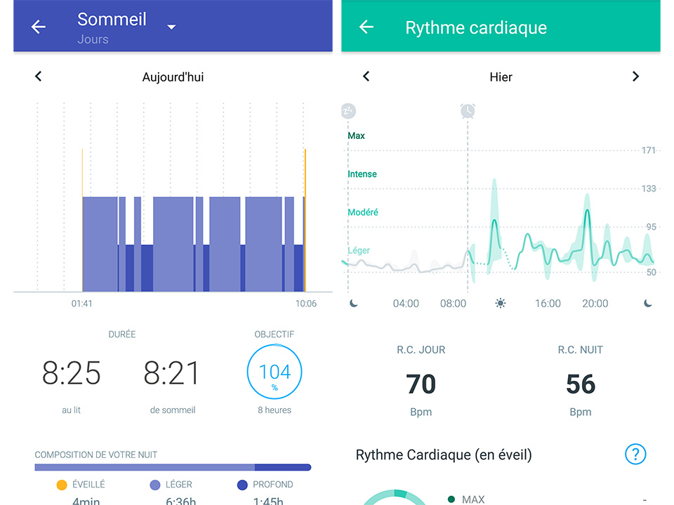 suivi withings montre