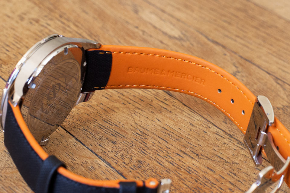 bracelet montre orange