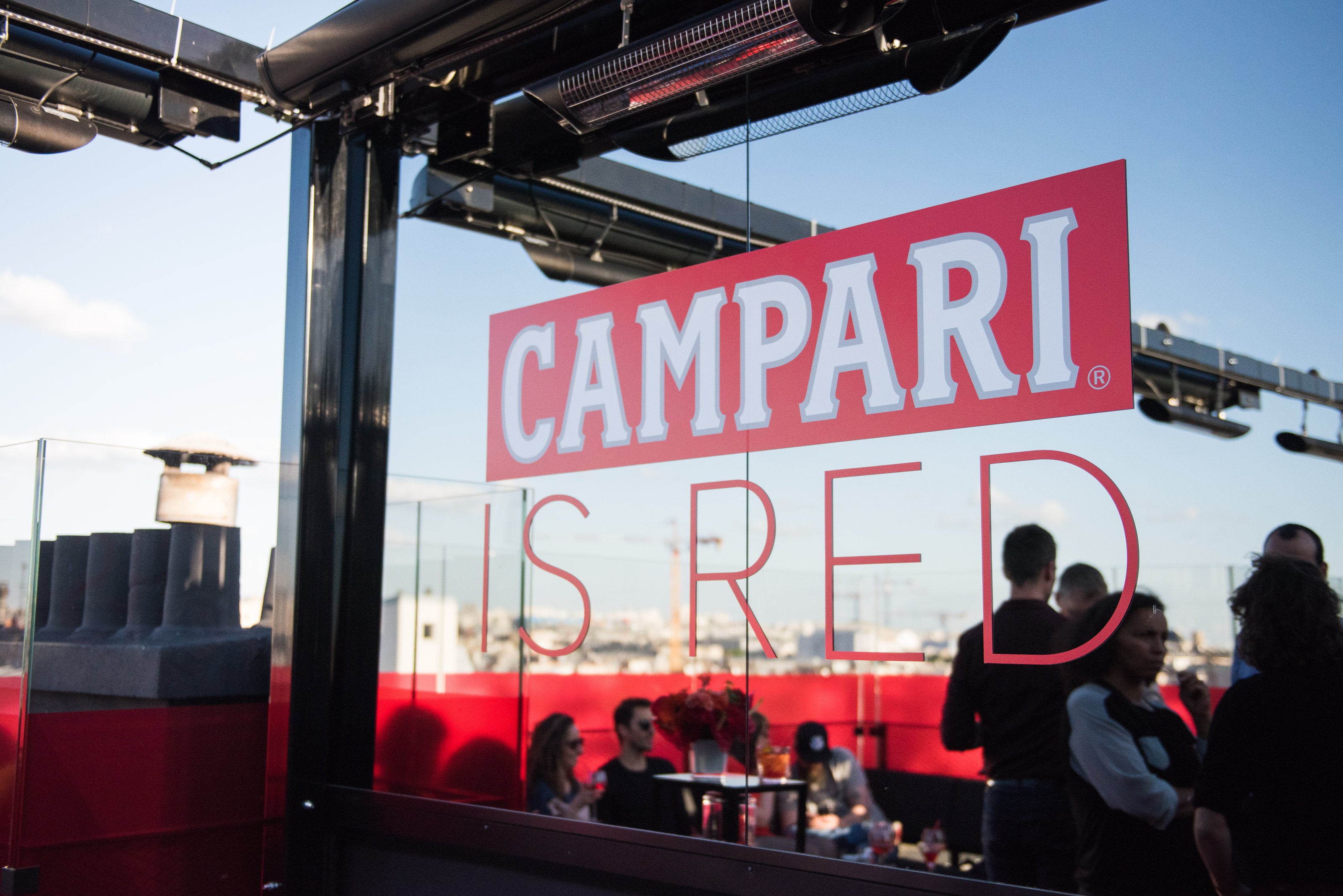 campari is red rooftop