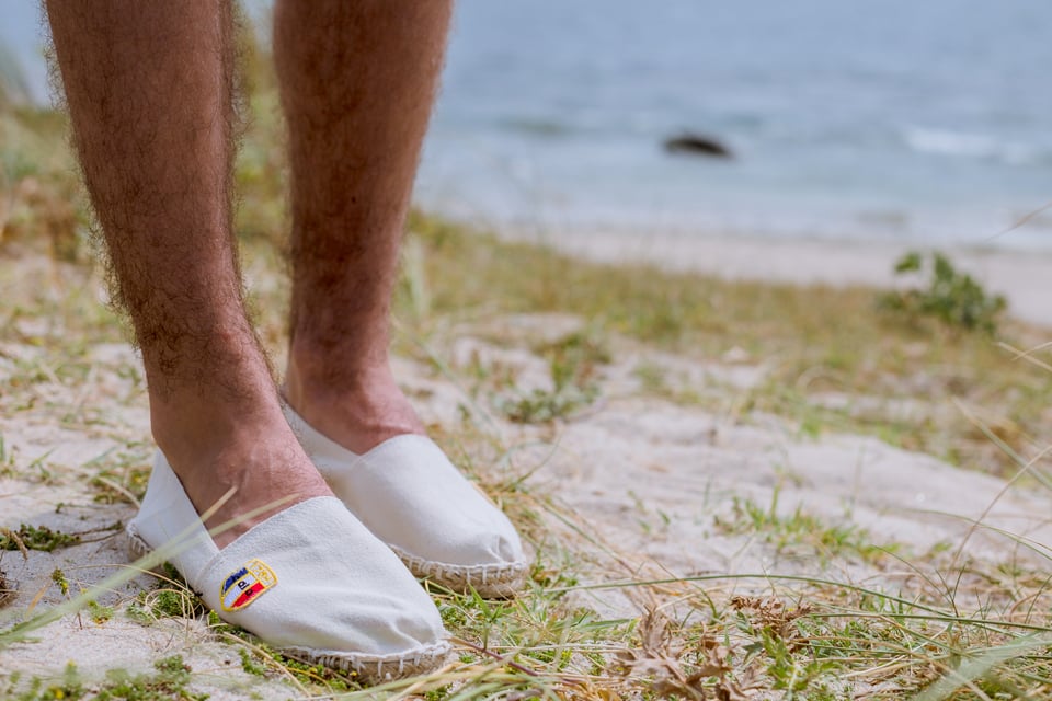 Espadrille ecru 1789 Cala
