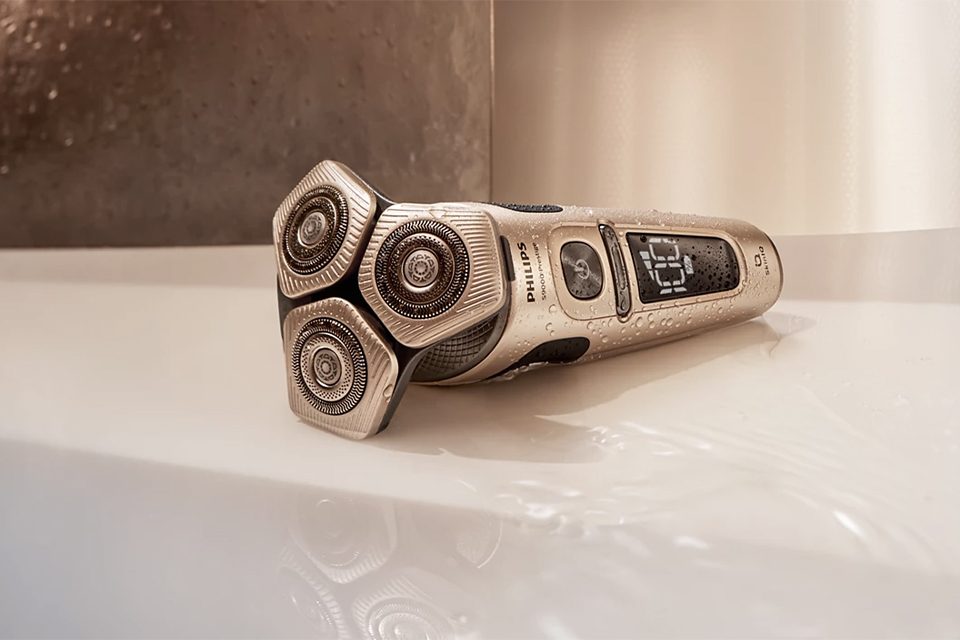 rasoir électrique pour homme têtes rotatives