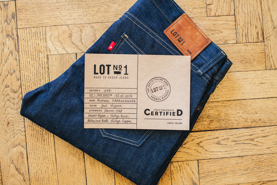 levis lot no1 test