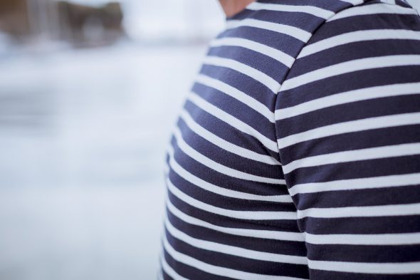 Mariniere Petit Bateau Portee Detail