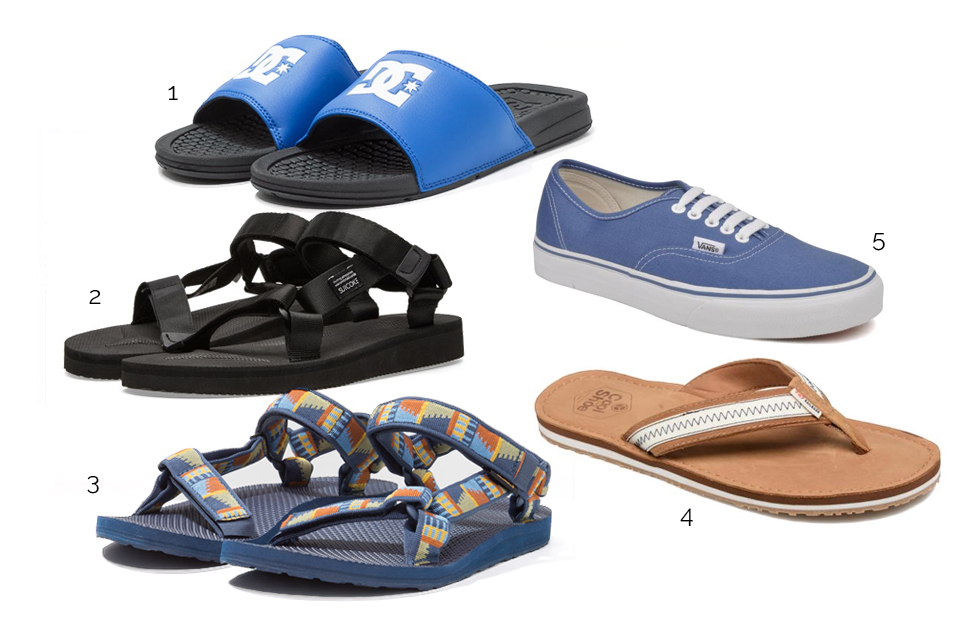 chaussures tendance surf