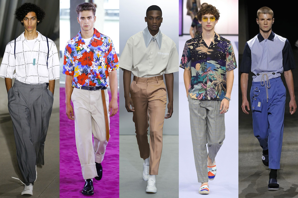 fashion week paris homme ss18 tendance chemisette