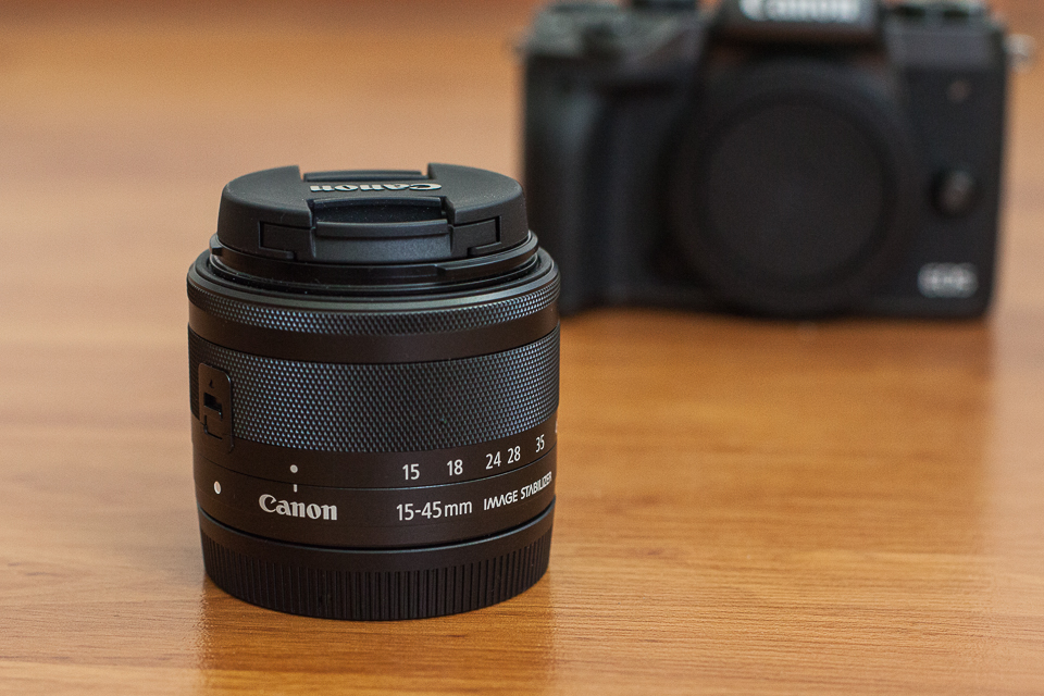 objectif canon eos m5