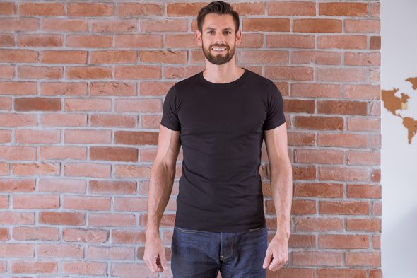 Le Basiq Tshirt Noir Porte