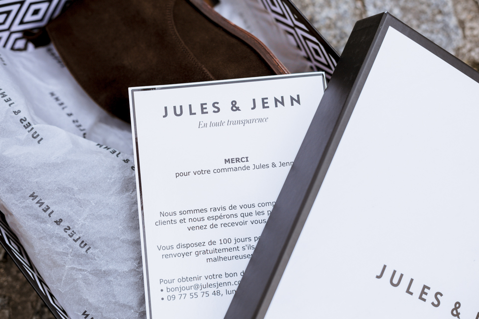 jules jenn commande chaussures