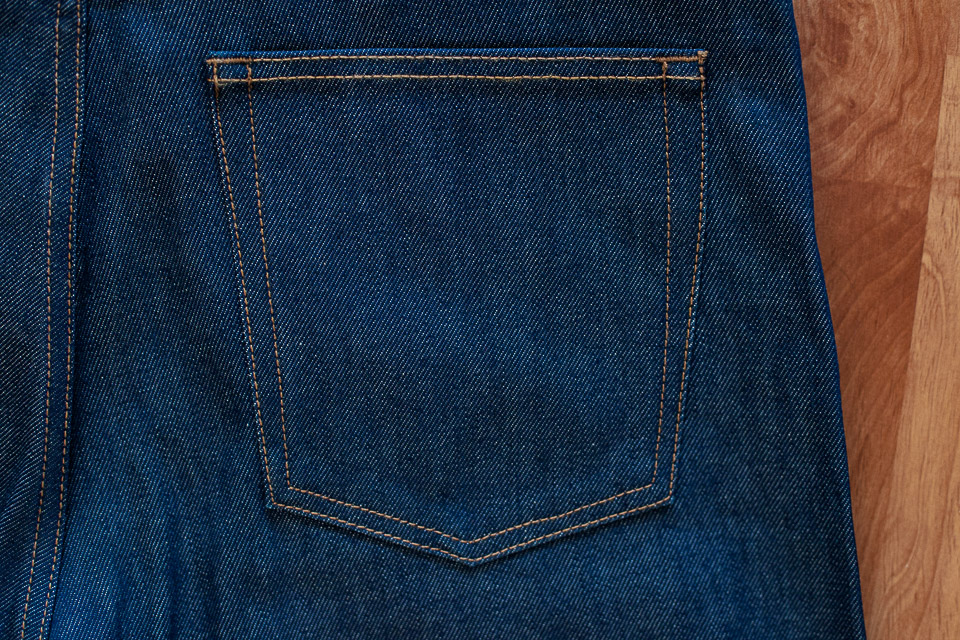 poche arriere jeans maison standards